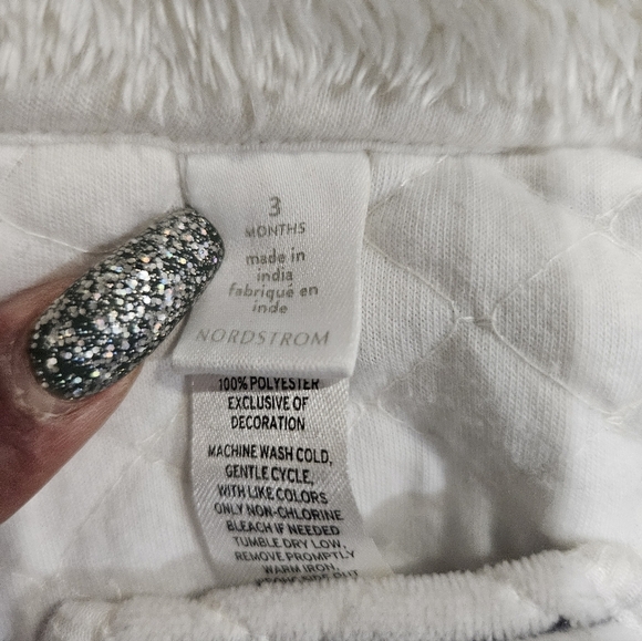 Nordstrom Baby Hooded Bunting SZ 3 MNTHS - Picture 5 of 5